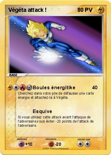 Pokemon Végéta attack !