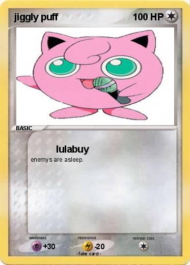 Pokemon jiggly puff