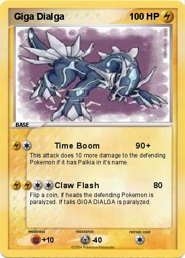 Pokemon Giga Dialga