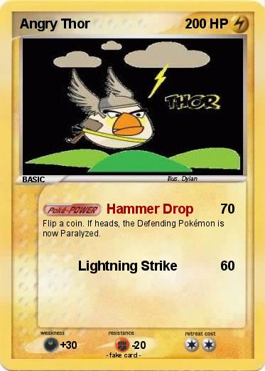 Pokemon Angry Thor