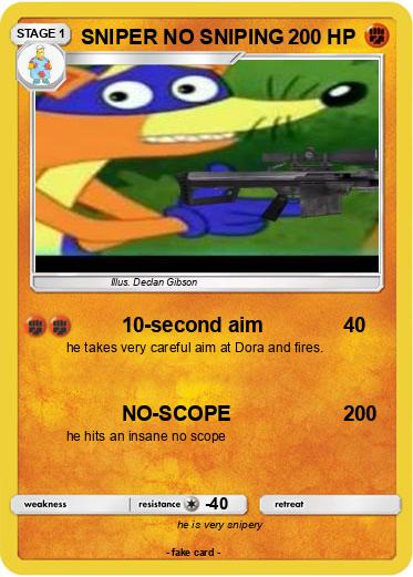 Pokemon SNIPER NO SNIPING