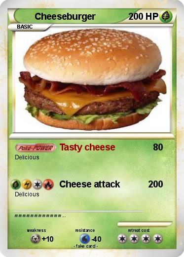 Pokemon Cheeseburger
