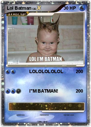 Pokemon Lol Batman