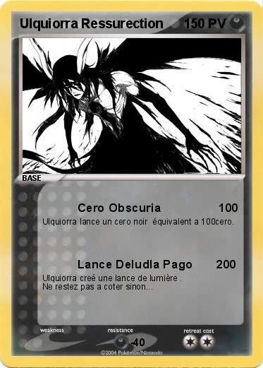 Pokemon Ulquiorra Ressurection