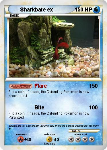Pokemon Sharkbate ex