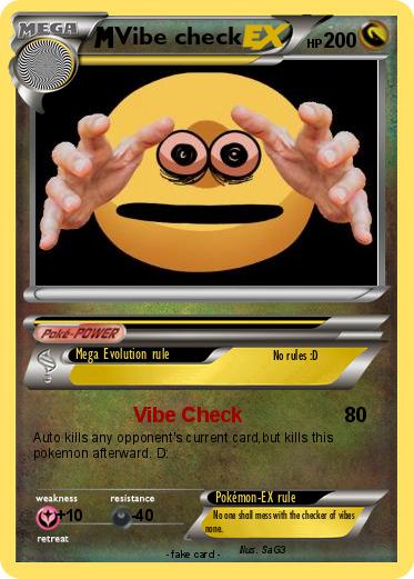 Pokemon Vibe check
