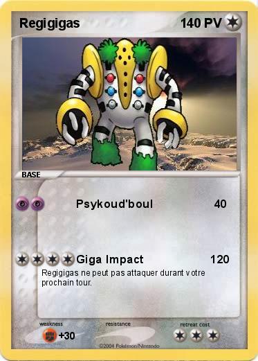 Pokemon Regigigas