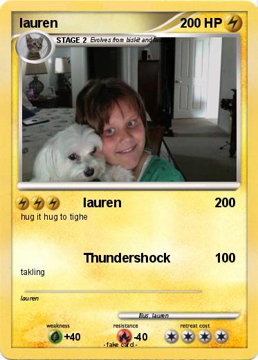 Pokemon lauren