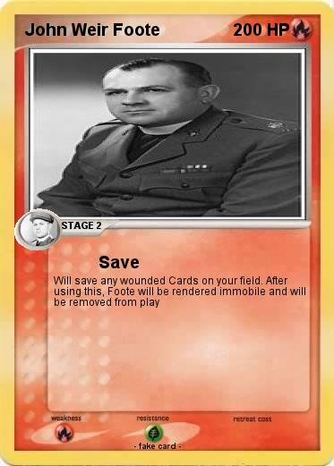 Pokemon John Weir Foote