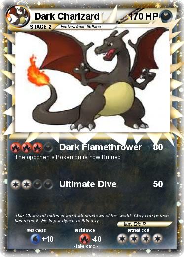Pokemon Dark Charizard