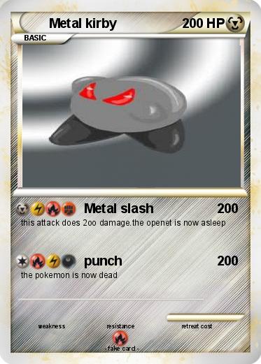 Pokemon Metal kirby
