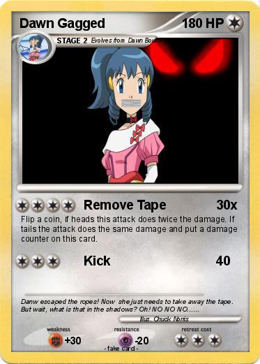 Pokemon Dawn Gagged