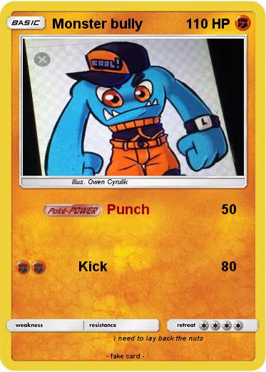 Pokemon Monster bully