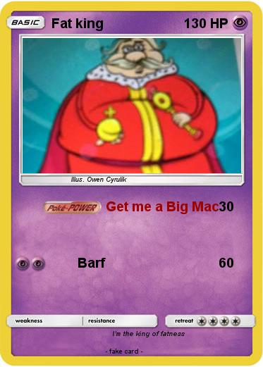 Pokemon Fat king
