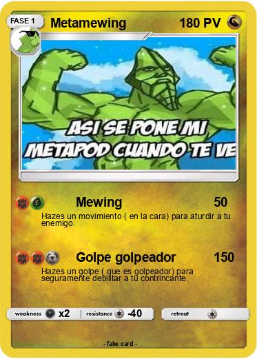 Pokemon Metamewing