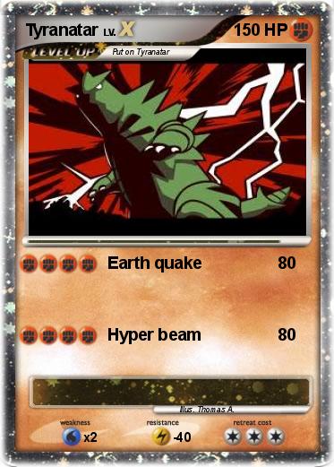 Pokemon Tyranatar