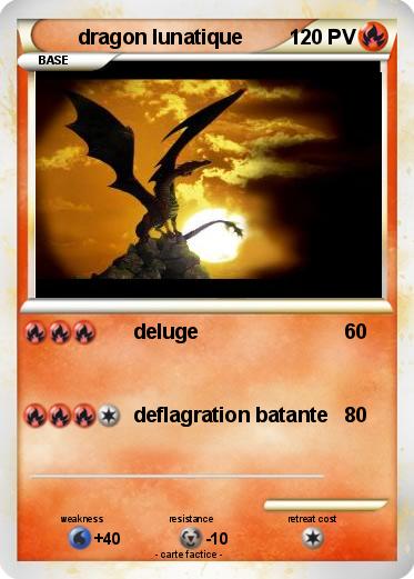 Pokemon dragon lunatique