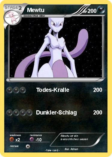 Pokemon Mewtu