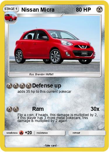 Pokemon Nissan Micra
