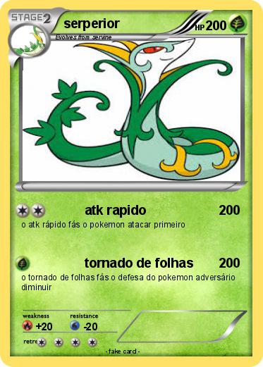 Pokemon serperior
