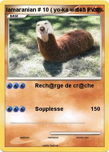 Pokemon lamaranian # 10 ( yo-ka watch )