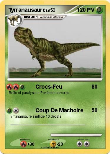 Pokemon Tyrranausaure