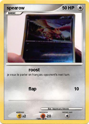 Pokemon spearow