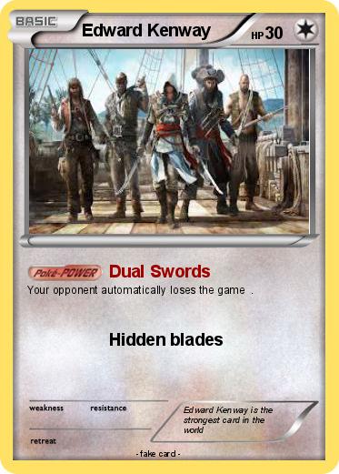 Pokemon Edward Kenway