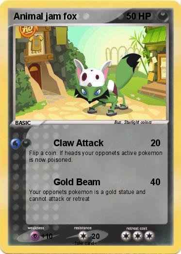 Pokemon Animal jam fox