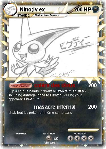 Pokemon Nino;lv ex