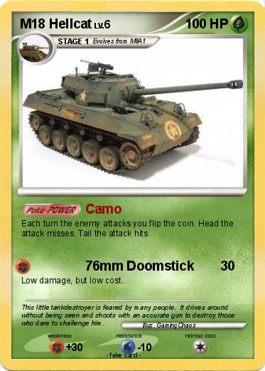 Pokemon M18 Hellcat