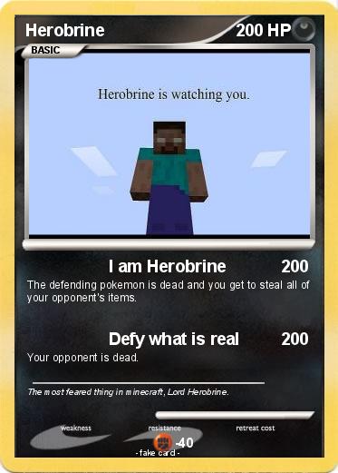 Pokemon Herobrine
