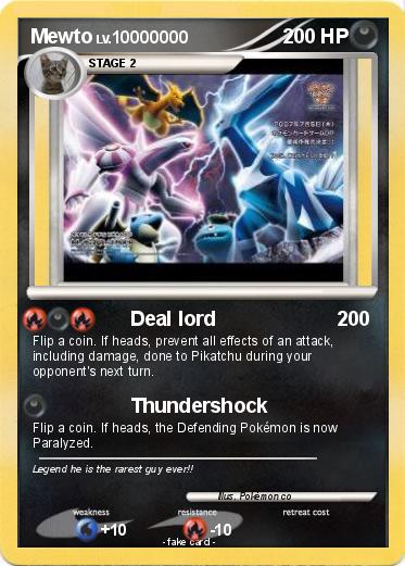 Pokemon Mewto