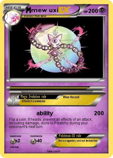 Pokemon mew uxi