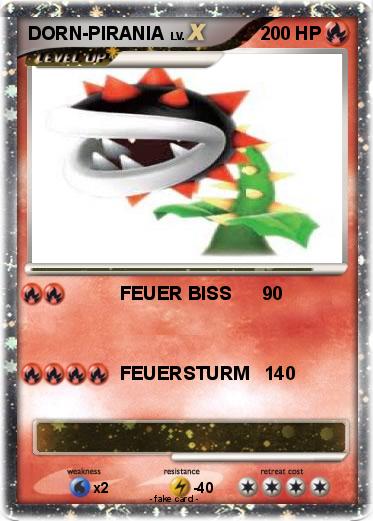 Pokemon DORN-PIRANIA