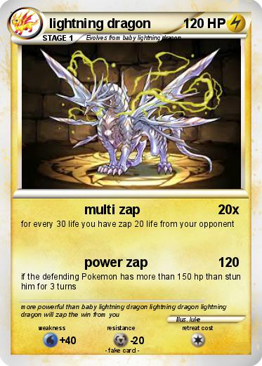 Pokemon lightning dragon