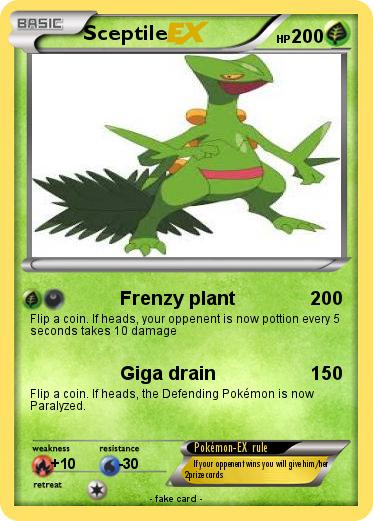 Pokemon Sceptile