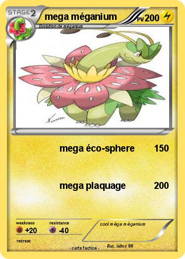 Pokemon mega méganium