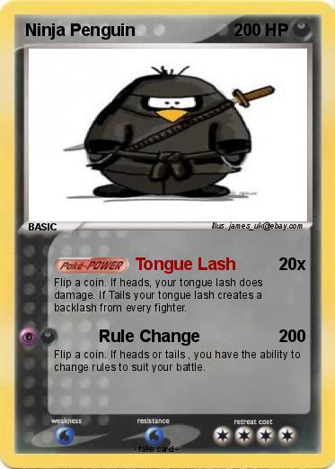Pokemon Ninja Penguin