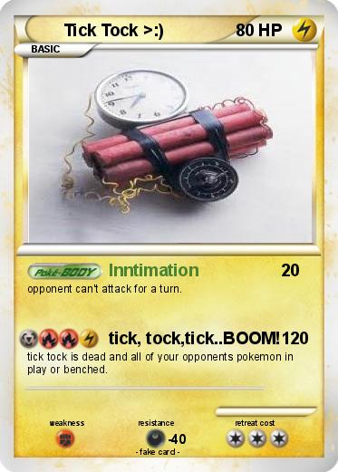 Pokemon Tick Tock >:)