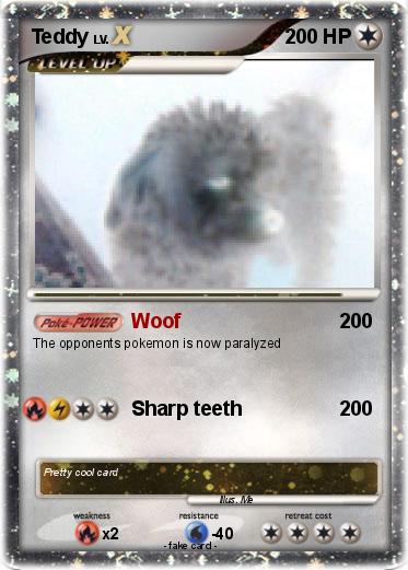Pokemon Teddy