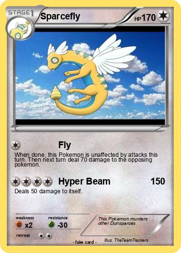 Pokemon Sparcefly