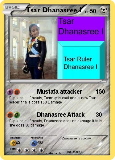 Pokemon Tsar Dhanasree I