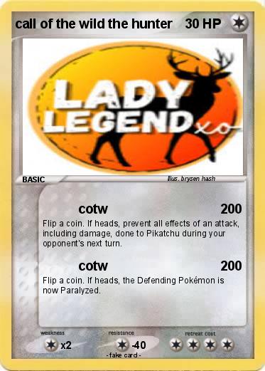 Pokemon call of the wild the hunter
