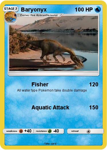 Pokemon Baryonyx