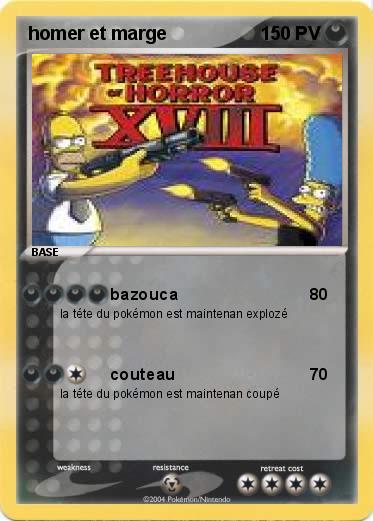 Pokemon homer et marge