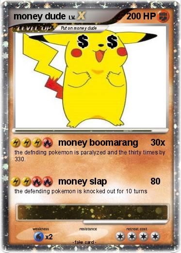 Pokemon money dude