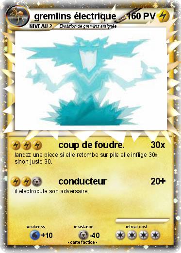 Pokemon gremlins électrique