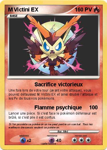 Pokemon M Victini EX