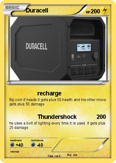 Pokemon Duracell